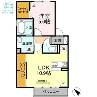 クウェイト サイレント【2階】の間取り