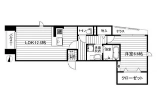 NDレジデンス オーキッド【1階】の間取り