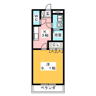 スターフロンテ【2階】の間取り