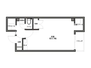 グリーンヴィラ上関B1【2階】の間取り