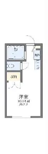 レオパレス江坂【1階】の間取り