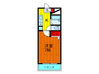 ファ-ストマンション【2階】の間取り