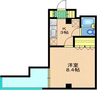 ブリッジM【3階】の間取り