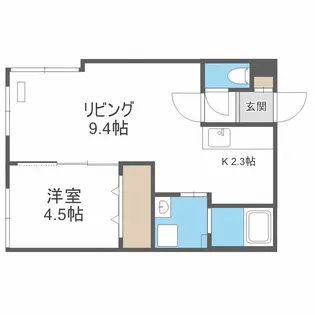 TiamoSoen【4階】の間取り