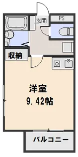 セゾンリーブル【3階】の間取り