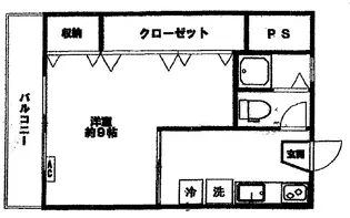 三田桜台コーポ【1階】の間取り