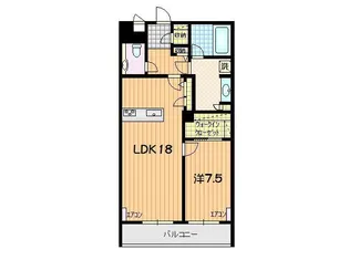 HILLs Residential S13(ヒルズレジデンシャル)【4階】の間取り