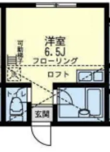 ユナイト山手イベリアーノの杜【1階】の間取り