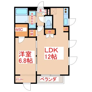 Eternity II【1階】の間取り