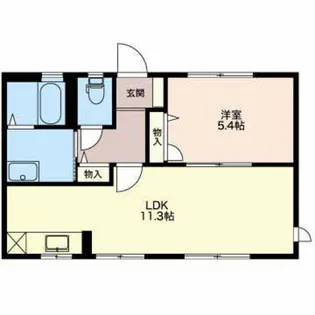 クルーザーバレー【1階】の間取り