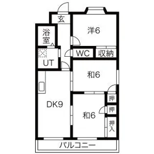 メゾン畑田【2階】の間取り