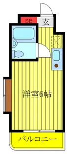 ヴィンテージ北赤羽【3階】の間取り
