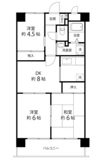 T’s garden蕨II【6階】の間取り