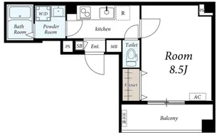 Thalassicus【4階】の間取り