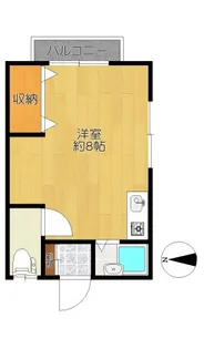 ピュアハイツ【2階】の間取り