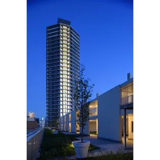 ラクレイス西新レジデンシャルタワー【9階】の外観