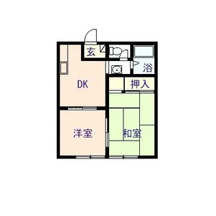 ファミール青山【1階】の間取り