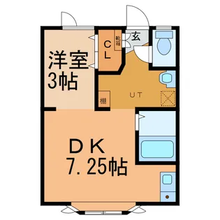 プランドールM【2階】の間取り