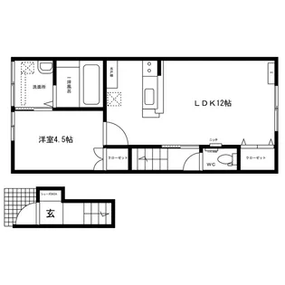 バージュ【2階】の間取り
