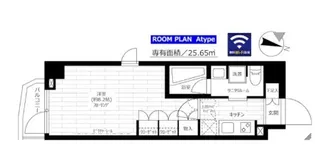 グランドコンシェルジュ三宿アジールコート【5階】の間取り