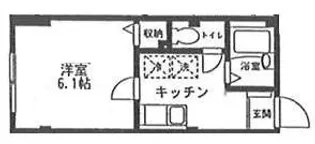カピートロ【1階】の間取り