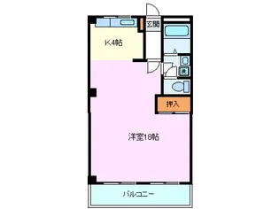 テンジンYS【1階】の間取り