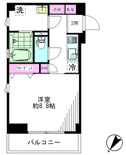 ソラグランデ押上【3階】の間取り