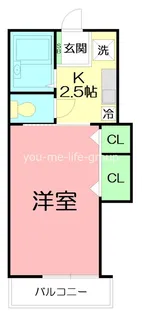 アンジェリカ【2階】の間取り
