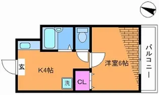 コーポタムラ【2階】の間取り