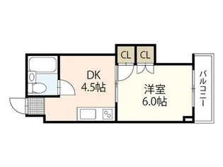 シンプルライフエミ【2階】の間取り