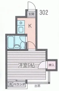 メゾン石井【3階】の間取り