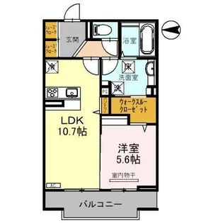 ルミナス古鍛治町【1階】の間取り