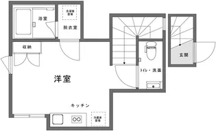 ランプライト千歳船橋【2階】の間取り