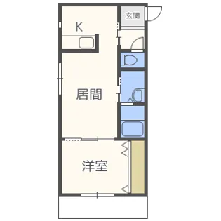 プエルタ中島公園【1階】の間取り