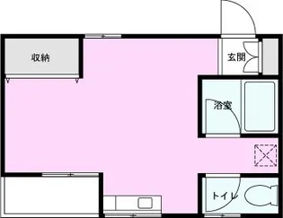 コーポグロー【1階】の間取り