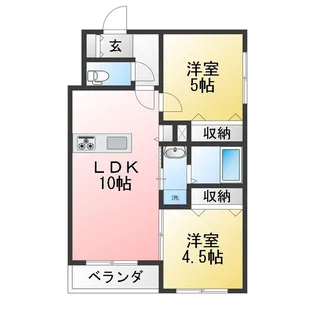 Maison Quarante【1階】の間取り