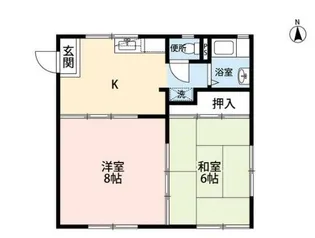 シェトワ南光台II【1階】の間取り
