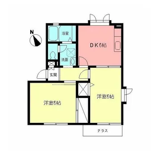 コンフォールハウスA【1階】の間取り