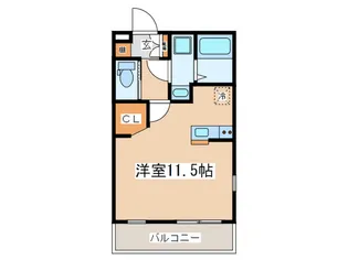 ルフール南町【2階】の間取り