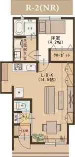 HomesUsonia・前川東VI【1階】の間取り