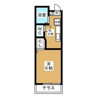 Duke 【デューク】【1階】の間取り