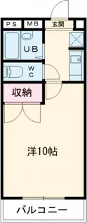 エクセルハイムA【1階】の間取り