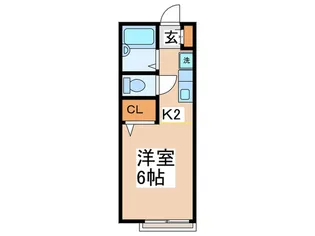 ファンテンヒル【1階】の間取り