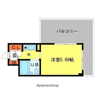 ハイツシグマ【4階】の間取り