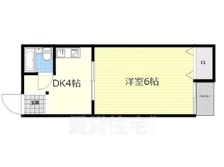 アクティ香露園【2階】の間取り