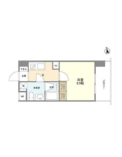 グランテール代々木【5階】の間取り