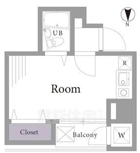 MJハイツ【6階】の間取り