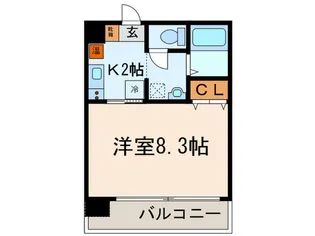 加州ビル【4階】の間取り
