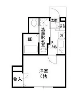 Forest Terrace【1階】の間取り