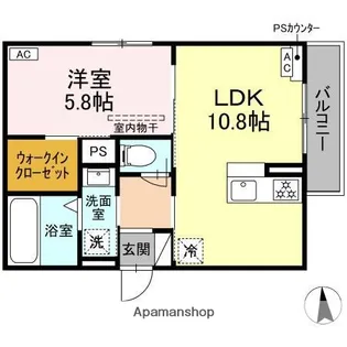 D-Hills領家II【3階】の間取り